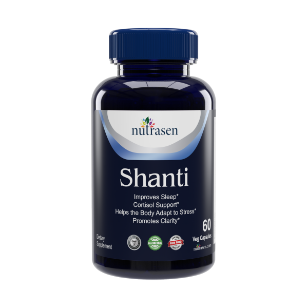 1-no-shadow-web - 600x600 1 Bottle of Shanti Sleep Supplement
