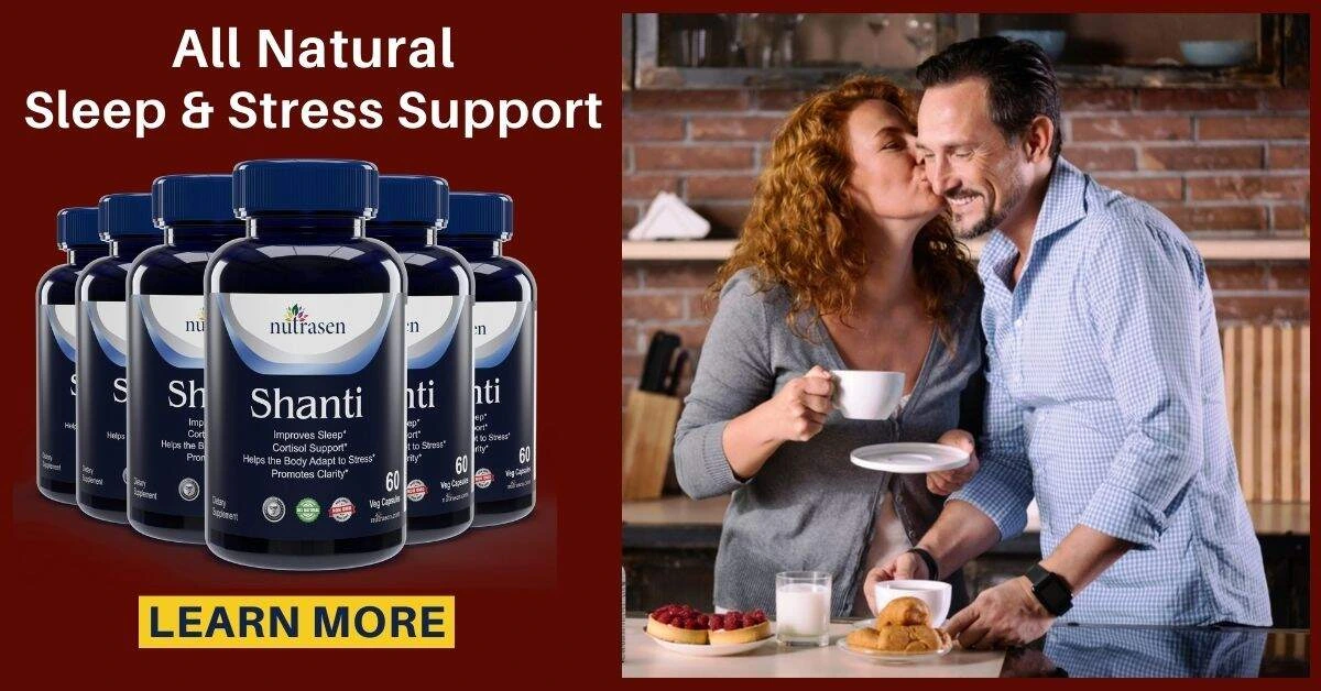 couple well rested with Shanti Sleep Aid