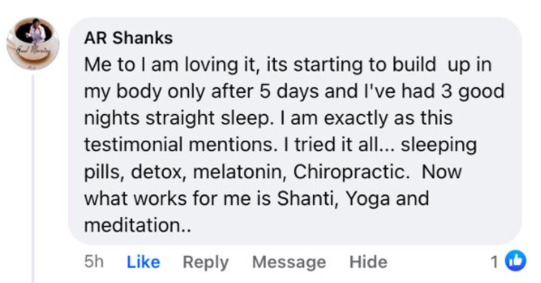 Review of Shanti - AR Shank