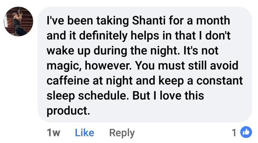 Shanti Testimonial - Francis M.