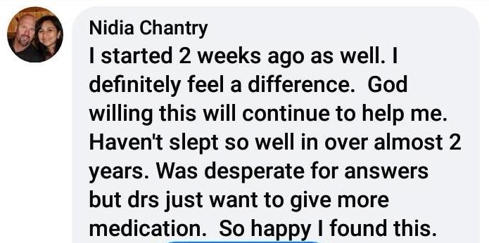 testimonial for Shanti